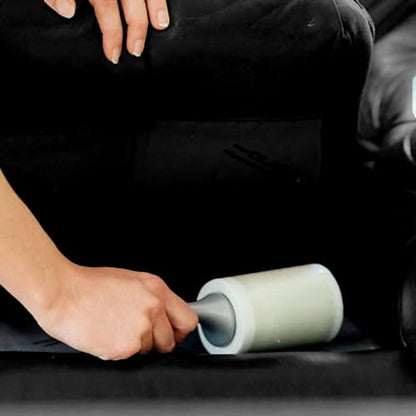 Scotch-Brite Lint Roller, 100 Sheets (Single Roller) – Sticky Lint Remover for Pet Hair, Dust & Lint on Clothes & Furniture - size: 100 Sheets