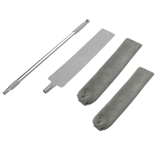 Retractable Gap Dust Cleaner, with 2 Microfiber, 2025 Upgraded Retractable Gap Dust Cleaning Artifact, Under Appliance Microfiber Duster, for Cleaning Under Appliances Furniture Couch Fridge (B2) - color: B2