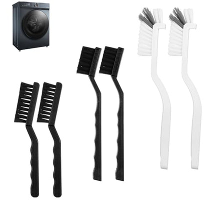 Washing Machine Cleaning Brush Kits Front Load Washer Scrub Cleaner Tools Accessories for Tight Spaces and Washing Machine Rubber Seals Tight Spaces and Washer Rubber Seal 6pcs