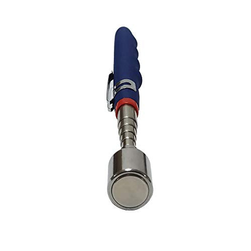20 lb Telescoping Magnetic Pick Up Tool Extendable 31" Telescopic Magnet Stick Useful for Hard-to-Reach,Sink Drains Mechanic Automotive Gifts for Men Women Husband Birthday Father's Day (Magnet 2 PCS)
