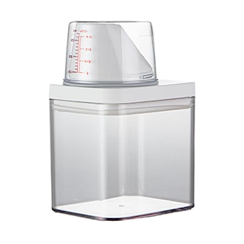 Multi-Purpose Liquid Dispenser - Spill-Proof Silicone Seal for Fabric Softener, Dish Soap & Laundry Storage (S) - color: S