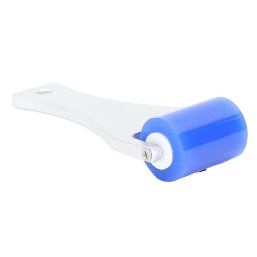 Zerodis Dust Removal Roller,Manual Aluminum Handle Silicone Roller Dust Pet Hairs Small Impurities Adsorb Roller with Static Electric Function Clothes Carseats Cleaner Tool (3CM)