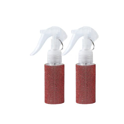 60ml Empty Spray Bottles, Continuous Spray Bottle for Hair, Spray Water Bottle Fine Mist Refillable, Skin Care, Showering Pets, Plants, Travel, Ironing and Cleaning -Red - color: Red