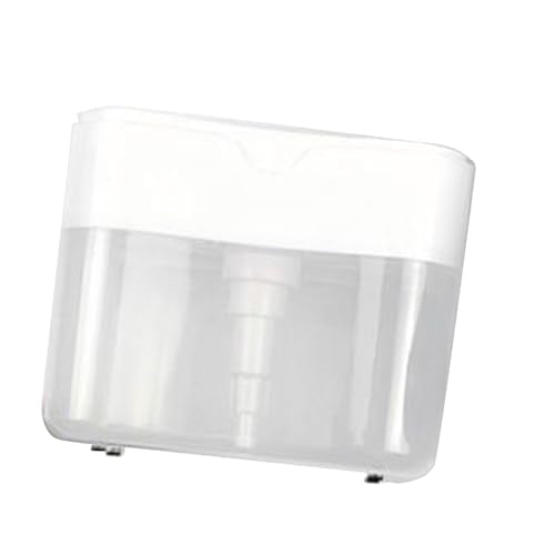 Push, Labor Saving, Moderate Pressure for Kitchen Sink, Plastic Compact Design for Bathroom, Dishwasher Liquid Container Space Saving (White)