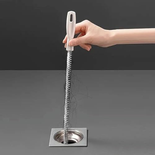 1pc Flexible Drain Cleaning Brush, Household sewer hair catcher, drainage blockage remover, cleaning tool