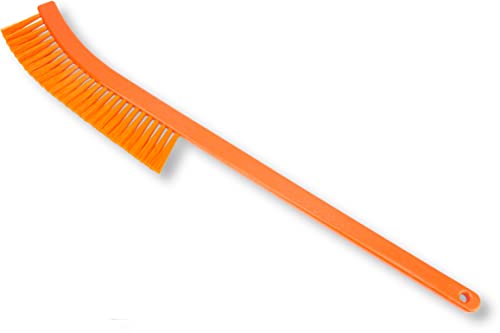 SPARTA Plastic Narrow Radiator Brush for Dusting Between Radiators, Vents, And Ducts, 24 Inches, Orange, (Pack of 6) - color: Orange, size: 24 Inches (Pack of 6)