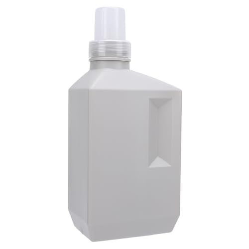 ZJchao Laundry Detergent Dispenser, 1000ml Reusable Liquid & Fabric Softener Dispenser with Tight, Label Set & Ergonomic Handle – Compatible with Most Household & Care Liquids