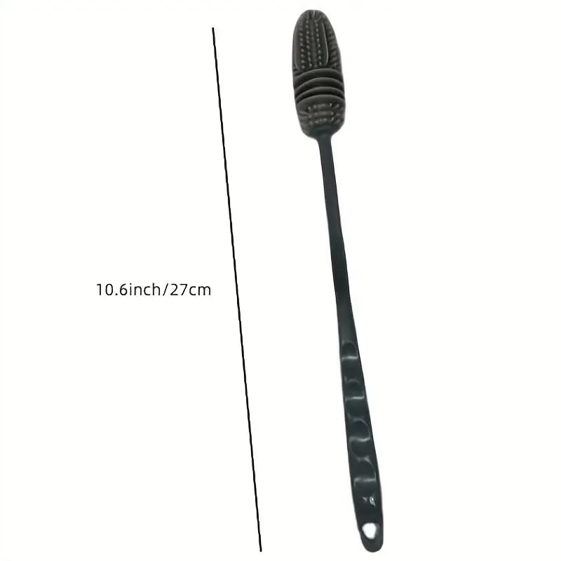 Long-Handle Silicone Cup & Bottle Brush - Reach Every Corner for A Thorough Clean!
