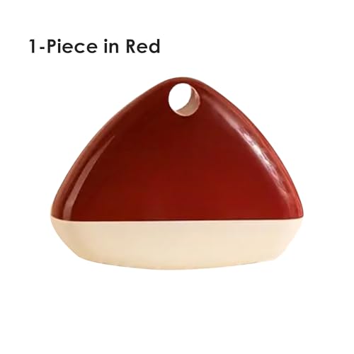 1pc Portable Washable Hair Remover Roller – Pet Hair, Lint, and Dust Remover for Clothes and Fabric – Reusable Hairball & Debris Cleaning Tool - RED