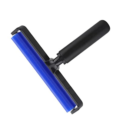 Ejoyous Lint Roller, Silicone Manual Dust Removal Roller, Anti Static Cleaner, 8 Inch, for Household Remove Dirt Dust Hair - size: 8 Inch