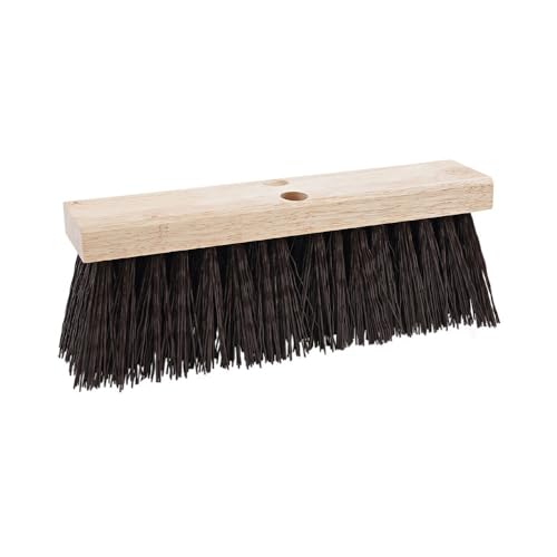 Boardwalk BWK73160 Street Broom Head, 16" Wide, Polypropylene Bristles