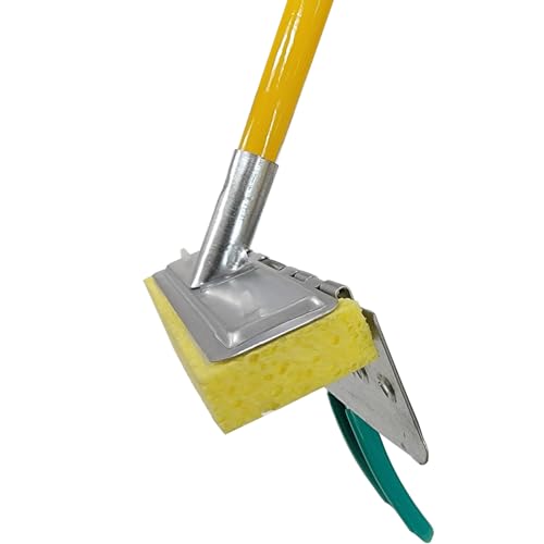 HOMEMAID® Cellulose Metal Hinge Squeeze Sponge Mop - $19.98 Each / Made in USA - size: Sponge Mop