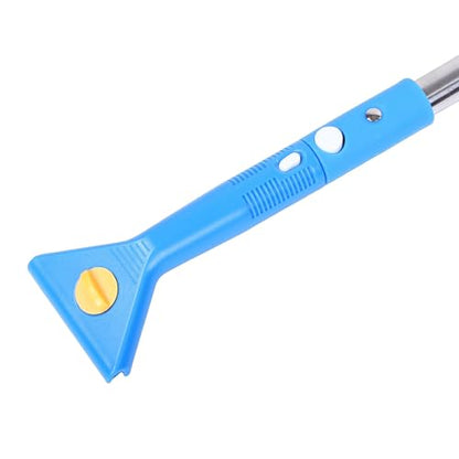 Haofy Professional Window Cleaning Kit 9.8FT Adjustable Extension Pole with Interchangeable Squeegee & Brush for High Windows Car Glass Shower Doors No Streak Cleaning Equipment Home Use