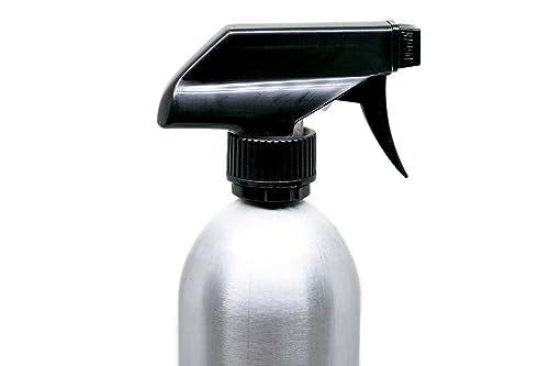 20oz Aluminum Metal Spray Bottles (3-Pack) - Household Cleaners, Restaurants, Automotive, Hair Stylist, Water, BBQ, Refillable Metal Spray bottles