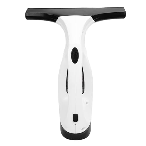 Window Vacuum Squeegee Cordless, Electric Window Cleaning Tool, Rechargeable Electric Wiping Tool for Shower Wall Mirror Glass Car (US Plug 100-240V)