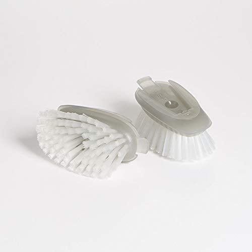 OXO Steel Soap Dispensing Dish Brush with 2 Dish Brush Refills