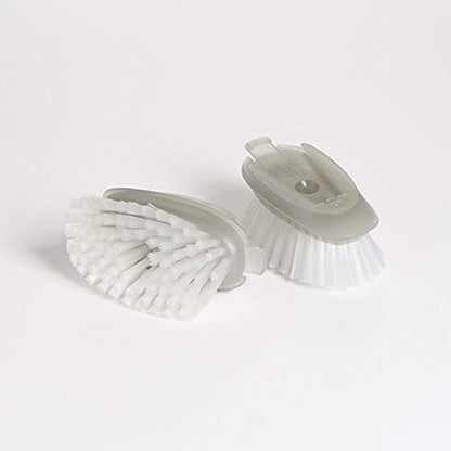 OXO Steel Soap Dispensing Dish Brush with 2 Dish Brush Refills