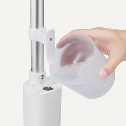 Amazon Basics Steam Mop for All Sealed Hard Floors, Heats Up in 30 Seconds, Chemical-Free Cleaning, 3 Washable Pads, 20-Foot Cord, White - style: Steam Mop
