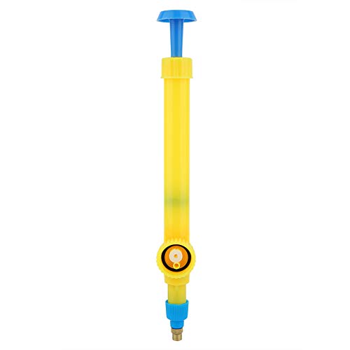 Aramox Manual Sprayer, Adjustable Nozzle Plastic High Pressure Garden Watering Tool for Plants and Flowers, Fits Standard 1.25L 2.5L Bottles, Lightweight Compact Design