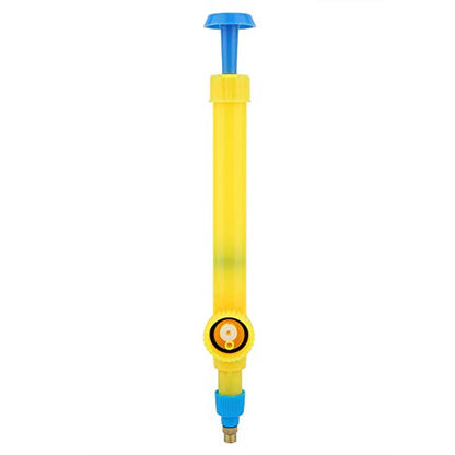 Aramox Manual Sprayer, Adjustable Nozzle Plastic High Pressure Garden Watering Tool for Plants and Flowers, Fits Standard 1.25L 2.5L Bottles, Lightweight Compact Design