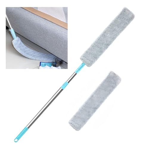 Extendable Handle Dusters Cleaner with Flexible Head for High Ceiling and Hard to Reach Area Tight Space Tool