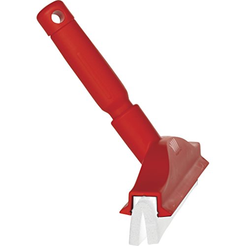 Vikan 77514 Squeegee,Fixed Head,Bench,10",PP/RB,Red - color: Red, size: 7751
