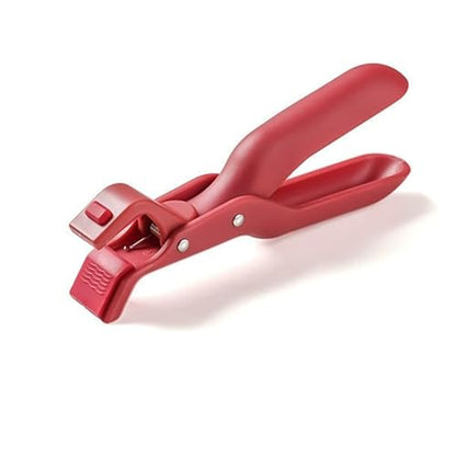 2026 New Hot Plate Gripper, Multi-Angle Anti-Scald Bowl Holder Clip, Multi-Function Hot Dish Gripper Handles, Kitchen Silicone Anti Slip Clip Tool for Pot, Pan, Bowl, Plate, Baking Tray (Red*1PC) - color: Red*1PC
