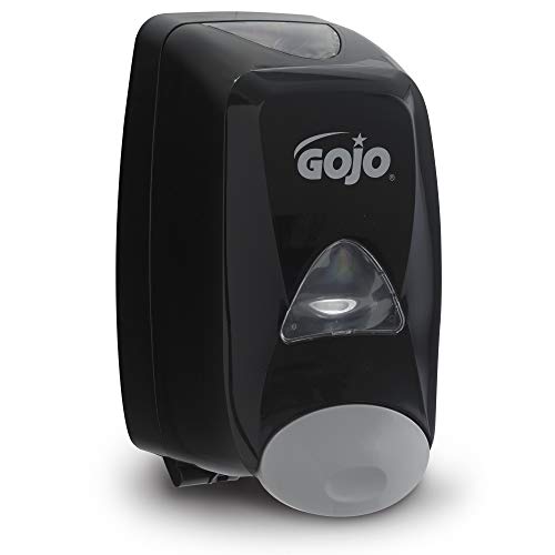 GOJO FMX-12 Push-Style Foam Soap Dispenser,Black,for 1250 mL FMX-12 Foam Soap Refills - 5155-06,(Pack of 6) - size: 1 Count (Pack of 6)