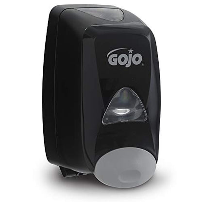 GOJO FMX-12 Push-Style Foam Soap Dispenser,Black,for 1250 mL FMX-12 Foam Soap Refills - 5155-06,(Pack of 6) - size: 1 Count (Pack of 6)