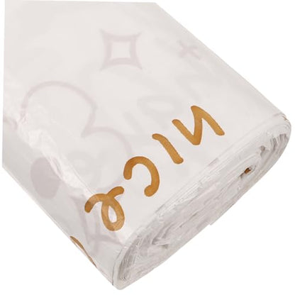 Mikinona 60Pcs Thickened Drawstring Trash Bags Large Capacity Garbage Bags Tear Resistant Handheld Pouches for Home Office Bedroom Kitchen Use