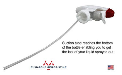 Pinnacle Mercantile Plastic Spray Bottles Leak Proof Technology Empty 32 oz Pack of 36 Made in USA - size: 32 Oz, 36 Pack