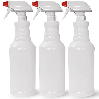 Pinnacle Mercantile Plastic Spray Bottles Leak Proof Technology Empty 32 oz Pack of 3 Made in USA - size: 32 Oz, 3 Pack