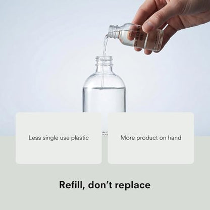 Public Goods Glass Cleaner Refill | Refill Concentrate for Windows, Mirrors, Glass Surfaces | Cruelty Free, Paraben Free, Vegan Friendly | 3 Pack - 24 Oz Diluted - style: Refills