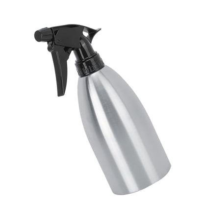500mL Stainless Steel Gardening Kitchen Watering Spraying Bottle Adjustable Nozzle Can for Outdoor Cooking Dishwashing Plant Care Durable Ergonomic Design