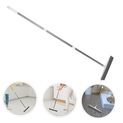 Squeegee Hair Removal Mop Floor Squeegee for Pet Hair Water Removal Heavy Duty Multi Functional Cleaning Tool for Home Supplies