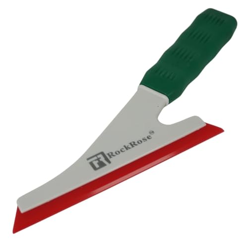 RockRose Doctor Stroke Squeegee – Professional Window Tinting Squeegee & Vinyl Wrap Applicator, Heavy-Duty Rubber Scraper for Auto Glass & Flat Glass Tint Red 2PCS - color: Doctor Stroke - Red, size: Pack of 2