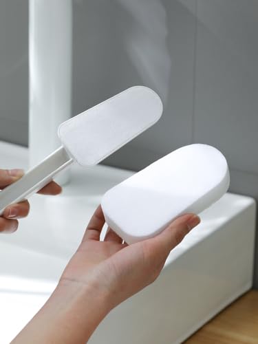 Long Handle Brush Sponge DIY Cleaning Sponge for Dishwashing Kitchen Toilet Bathroom Wash Cleaning Tool Accessory (Replaceable Sponge) - color: Replaceable Sponge