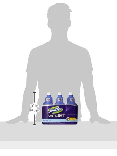 Swiffer Wetjet Multi-Purpose-Open Window Fresh Scent Cleaner (42.2 oz) 3 Refills - size: 42.2 Fl Oz (Pack of 3)