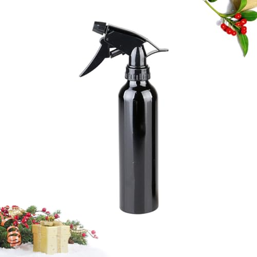 DOITOOL 250ml Aluminum Alloy Spray Bottle for Trigger Portable Refillable Misting Spray Bottles for Garden Camping Travel
