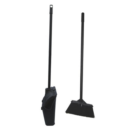 Sunnycare 13" Lobby Dust Pan W/cover and Broom