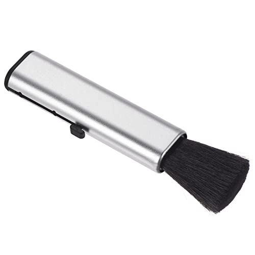 PATIKIL Keyboard Cleaning Brush, Telescopic Type Window Groove Cleaning Brush, for Laptop Computer Keyboard Window Silver - color: Silver