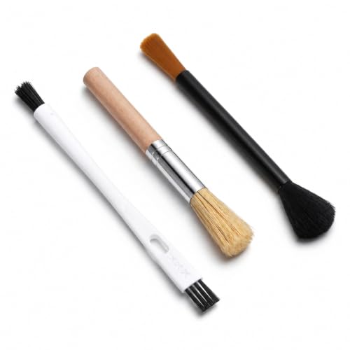 3PCS Coffee Grinder Cleaning Brush Set Espresso Machine Brush | Cleaner Tool ,Espresso Brushes Accessories ,Cleaner Barista Brushes ,Machine Cleaning ,for Barista Home Kitchen Bean Grain Co - color: Color 2