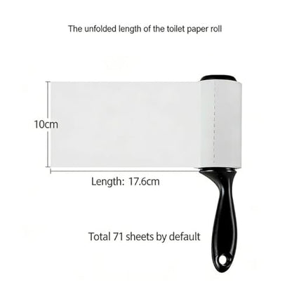 YOLETTE Hair Lint Roller, Reusable Sticky Roller with Refills for Furniture, Clothes and Carpet