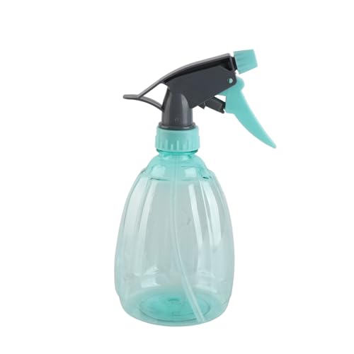 GLOGLOW Spray Bottle, 500ml Plastic Water Spray Bottle with Adjustable Nozzle and Handle, for Watering Plants Home Garden Balcony Indoor Potted Plants (Green) - color: Green