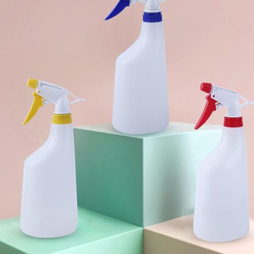 Sprayed Bottle with Adjustable MistMistin Nozzle Ergonomic Grip 2L Container for Garden Household Use Teat Sprayer for for Gardening Hairdressing - color: Yellow