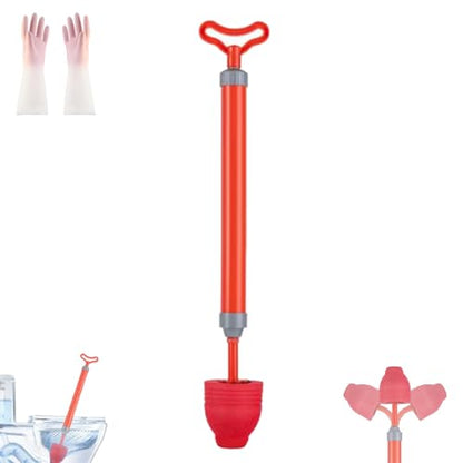 All-Purpose Toilet Unclogging Tool, 2026 High-Pressure Toilets Plunger Clog Remover, Home Sink Clog Remover Cleaning Tool, For Kitchen, Bathroom (1PCS) - color: 1PCS