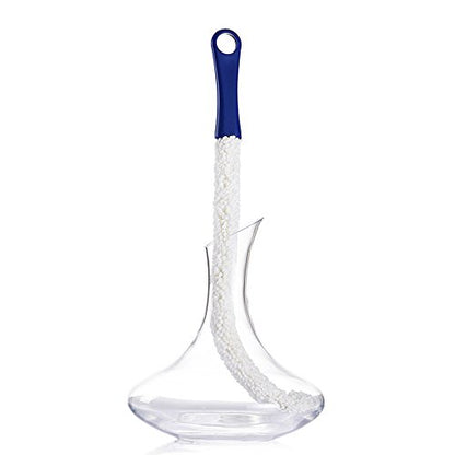 LJDJ Bottle Cleaning Brush - Set of 2 Flexible Bottle Scourer - Multi-Function Household Cleaning Tools for Cleaning of Wine Decanters, Goblets, Glasses, Cups - color: 2-pcs Standard