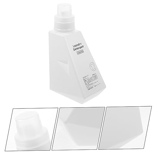 Refillable Laundry Bottle Softener Dispenser with Sealed Design for Liquid Soap Shampoo and Shower Gel Compact and Portable Storage