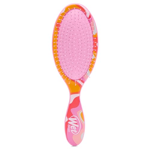 Wet Brush Original Detangler, Ice Cream (Sun Days), Ultra-Soft IntelliFlex Bristles Glide Through Tangles, Detangling Hair Brush (Wet & Dry), Women & Men, Limited Edition - color: Sun Days Ice Cream