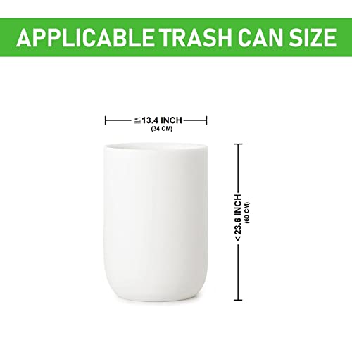 Compost Bags 8 Gallons 30Liter Extra Thick 0.87 Mils Food scrap waste bags with US BPI ASTM D6400 and Europe OK Compost Home Certified - style: 8 Gallon